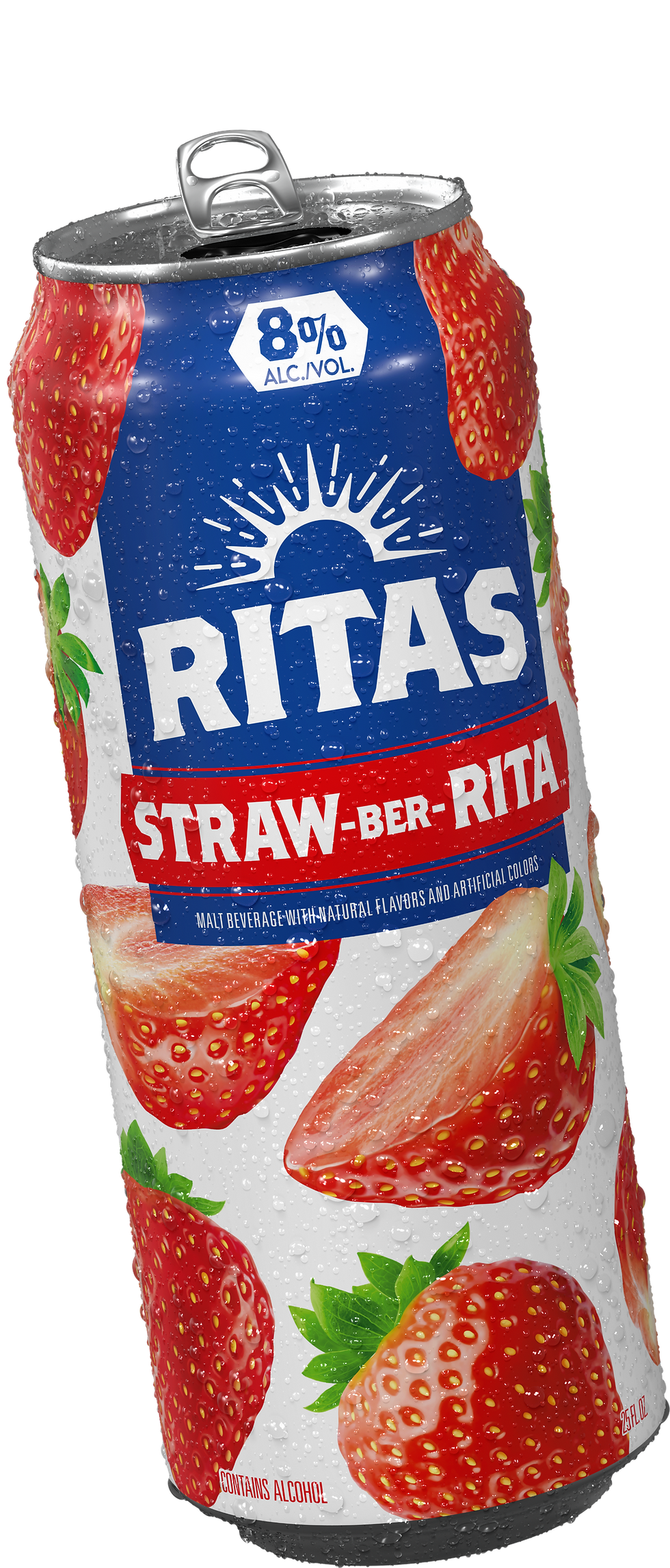 Ritas Straw-Ber-Rita Flavor Can