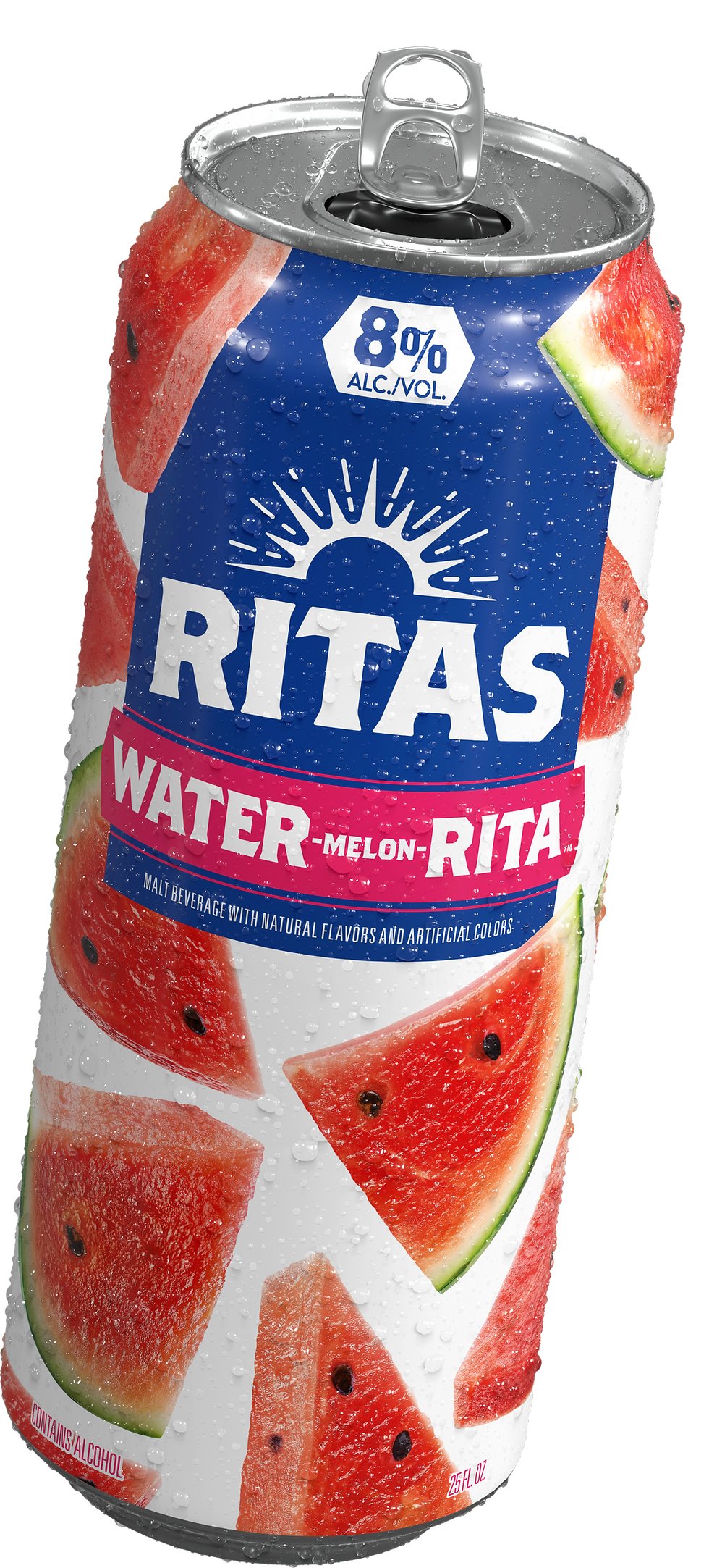 Ritas Water-Melon-Rita Flavor Can