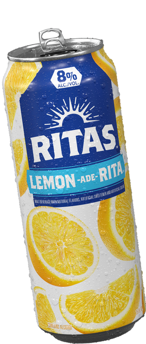 Ritas Lemon-Ade-Rita Flavor Can
